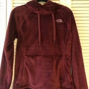 North Face Fuzzy Pullover Hoodie
